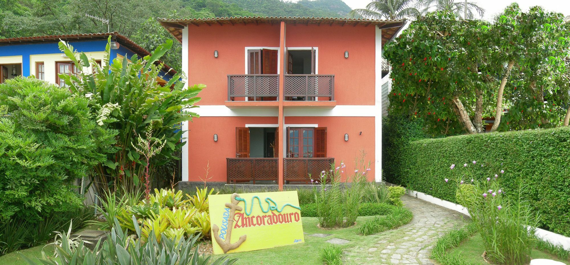 Pousada Ancoradouro Vila do Abraao ภายนอก รูปภาพ