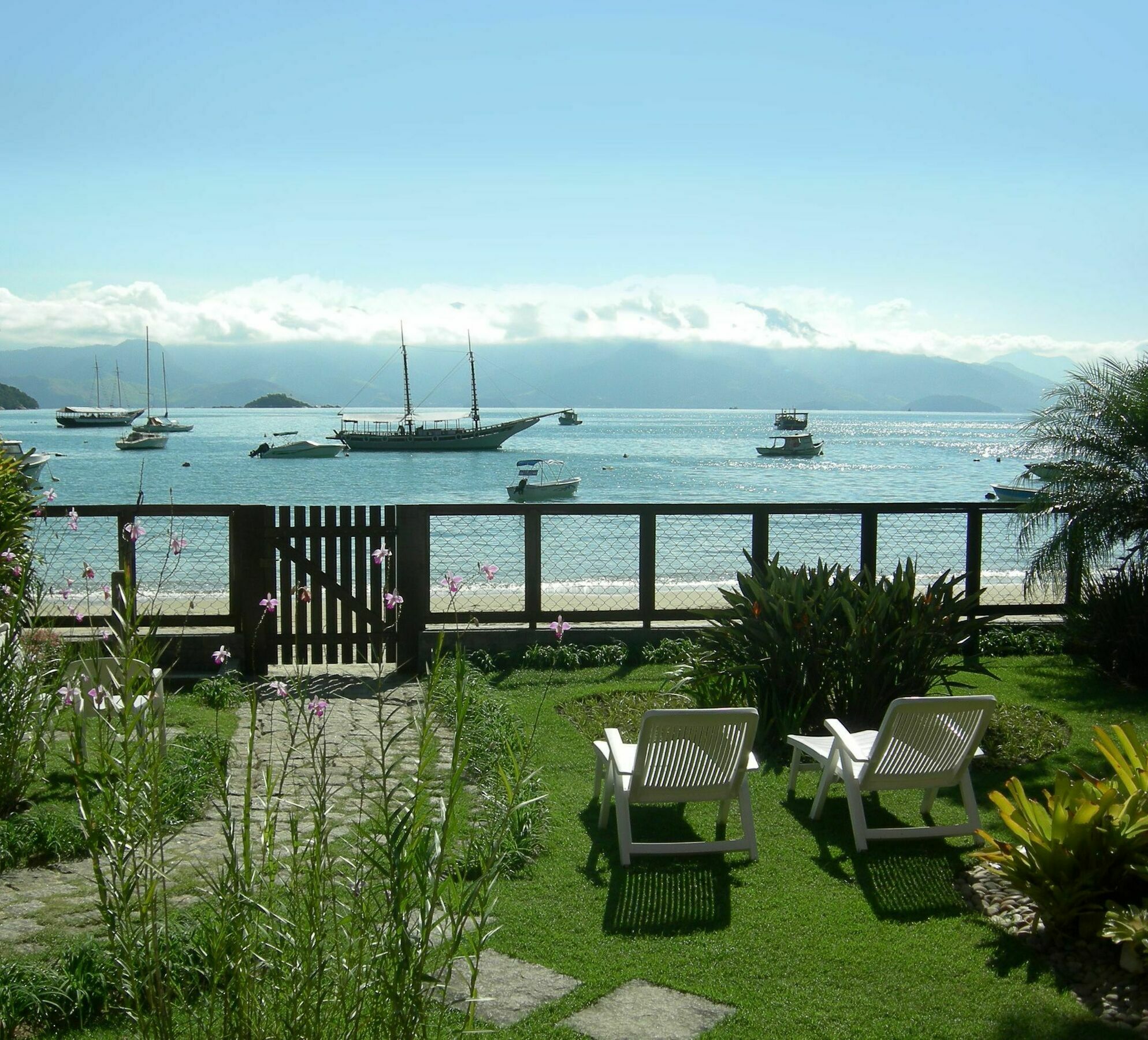 Pousada Ancoradouro Vila do Abraao ภายนอก รูปภาพ